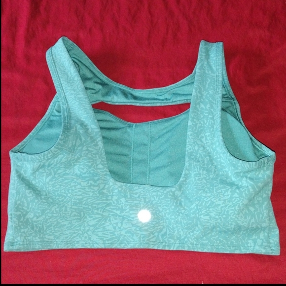 Lululemon athletic sports bra teal blue size 8 - Picture 2 of 3